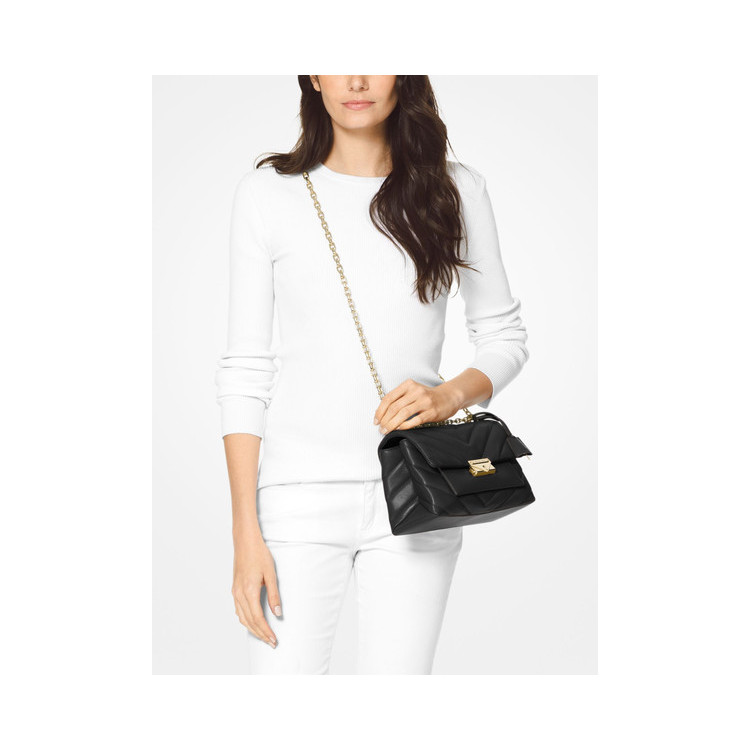 michael kors cece medium quilted